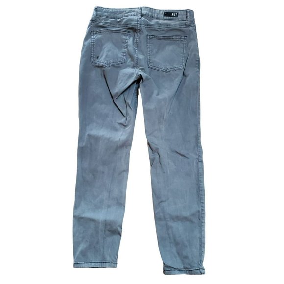 Kut From the Kloth Women's Donna Ankle Skinny Pants Size 4 Cotton Gray - Picture 6 of 8